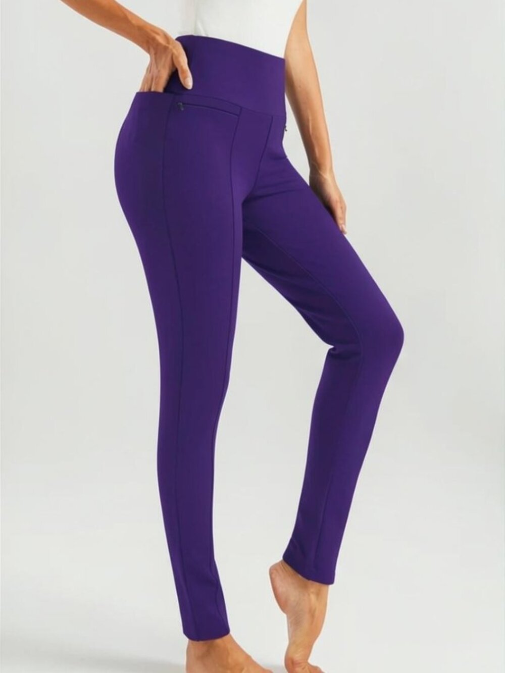 New Betabrand Concord Power Down Skinny Dress Pant Yoga Pants Medium Long Tall
